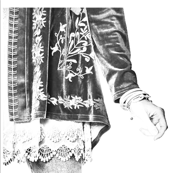 LaBellum Hillary Scott Velvet Topper 3x Silver - Picture 4 of 5